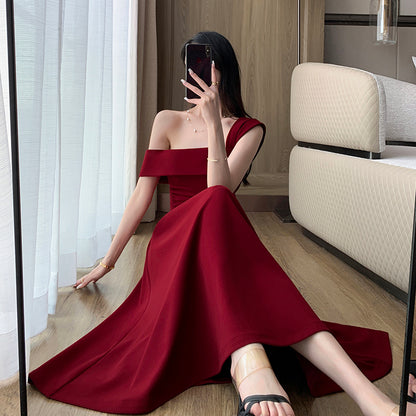 Dignified Red Banquet Dress