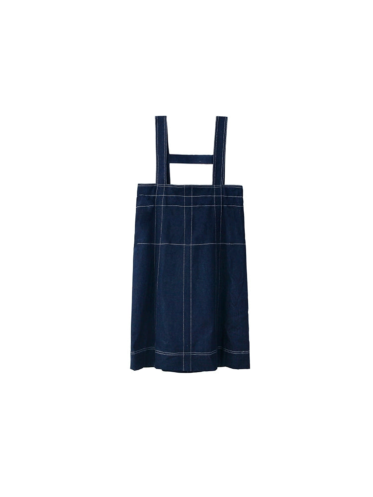 Forever 18 Denim Strap Dress