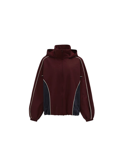 Leisure Windproof Hooded Jacket