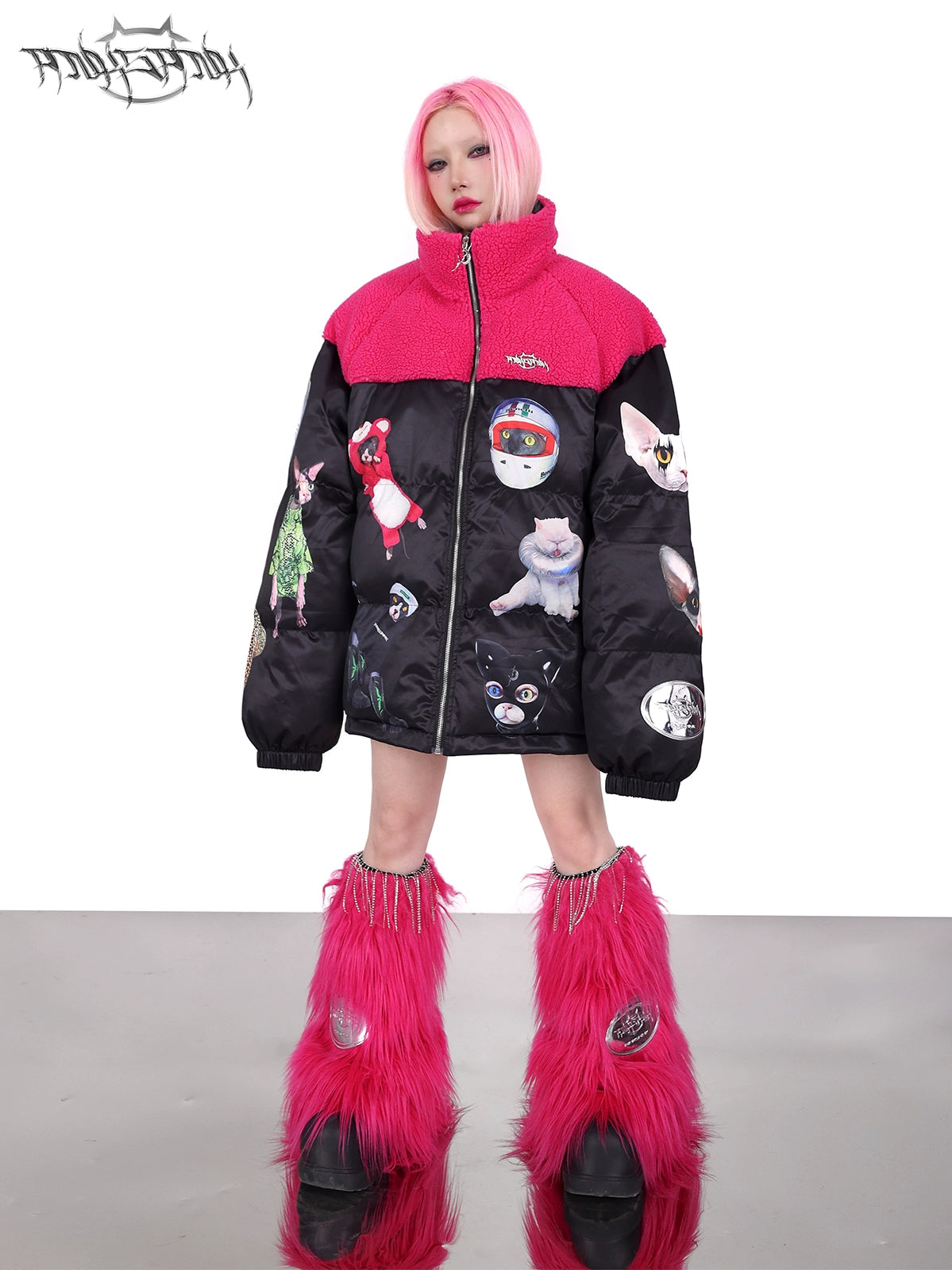 Colorful Cat Jacket Color Impact Cat Star Jacket | Unique jacket with gorgeous colors ...