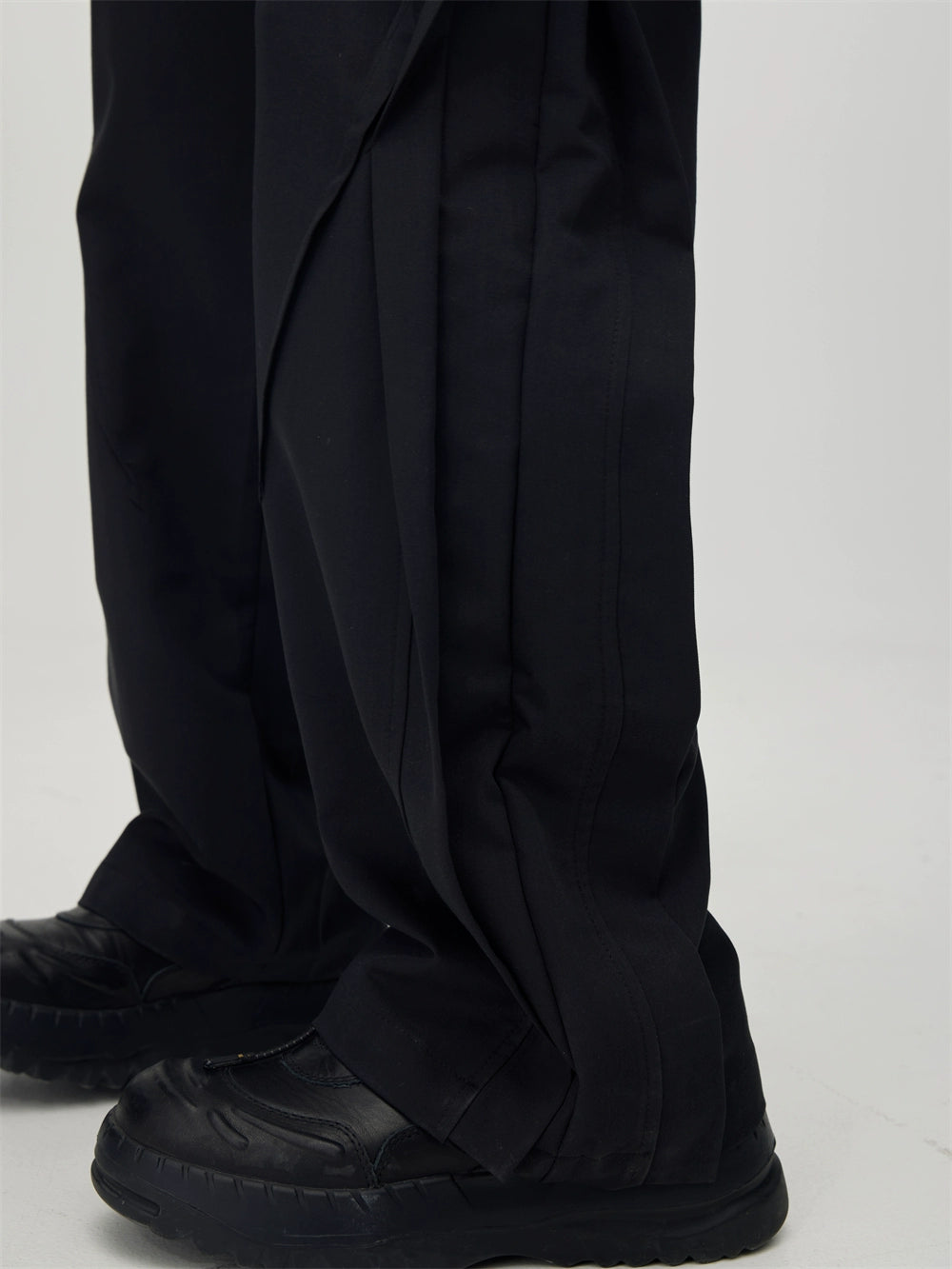 Yamamoto Yoji - Solid Color Stacked Pants