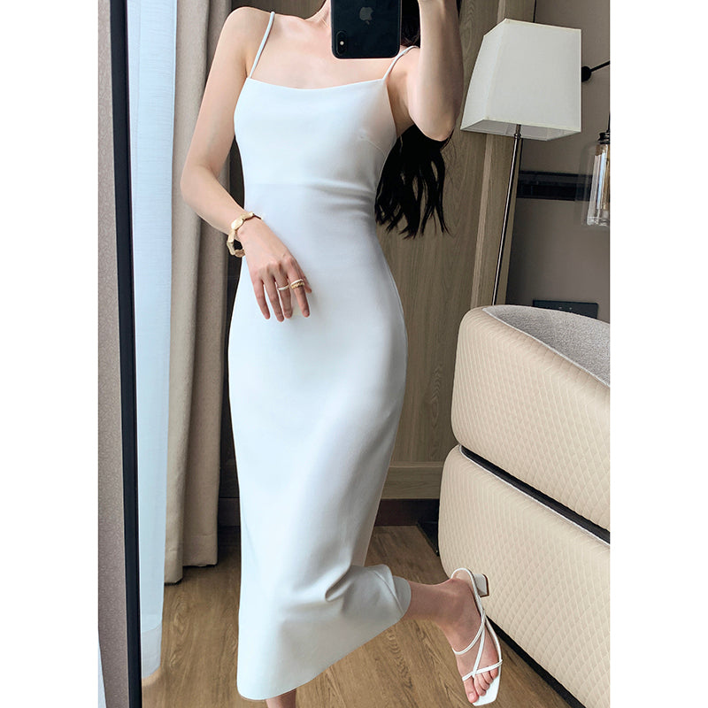 2023 Summer White Cami Dress