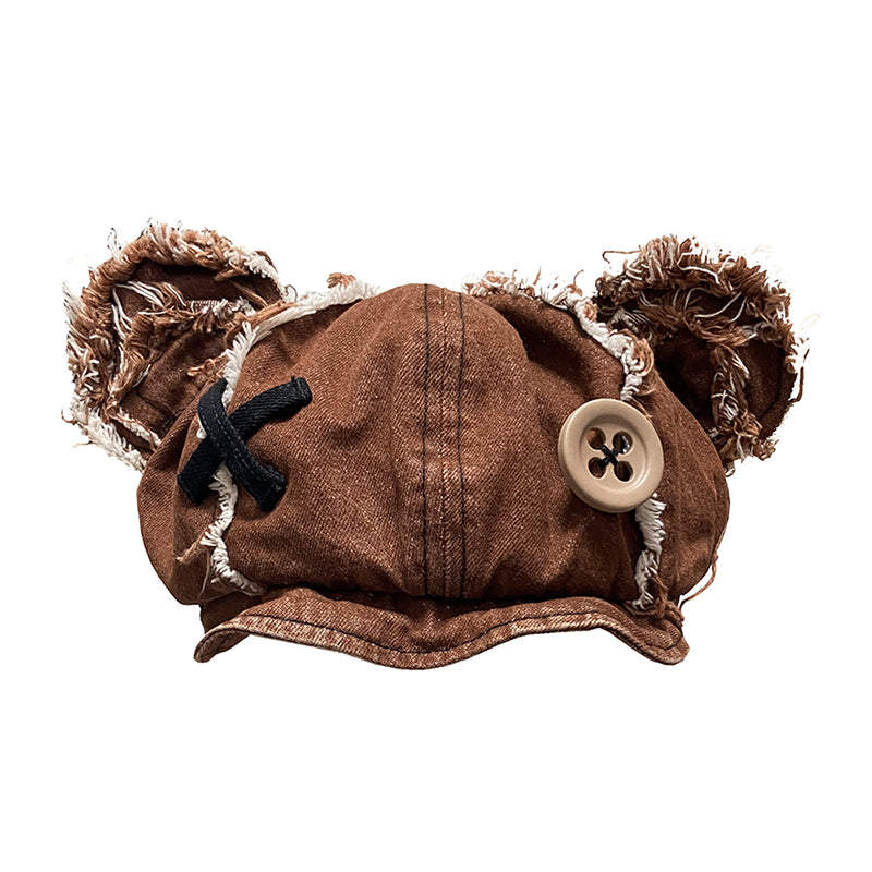 Abandoned Little Bear Doll Hat