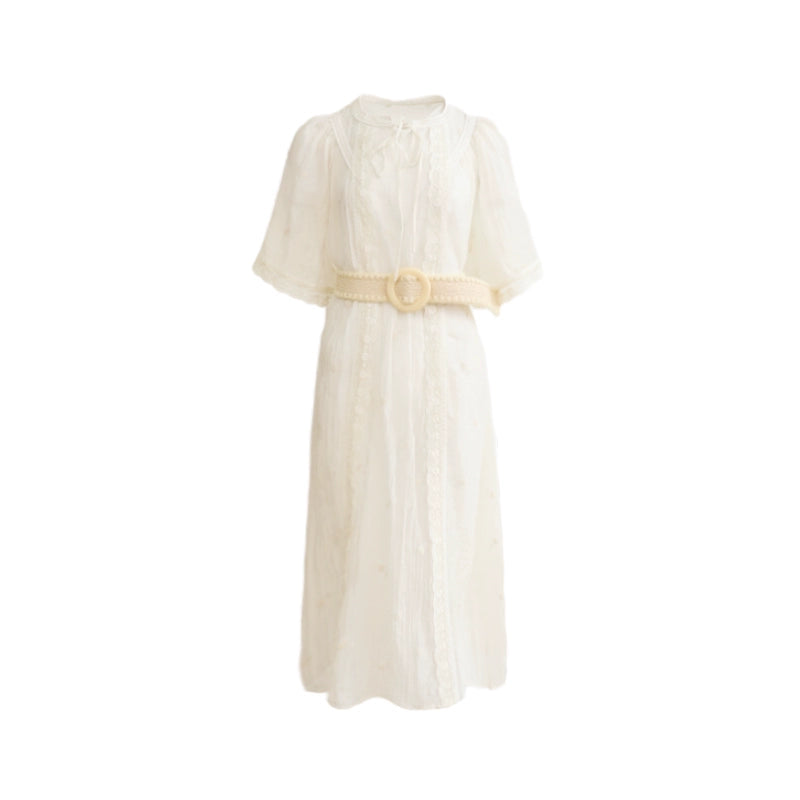 Pure White Jasmine Long Summer Dress