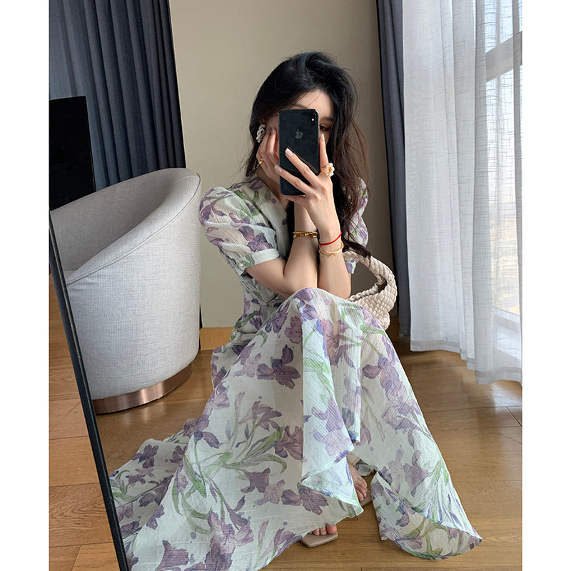 Tea Lounge Floral Skirt