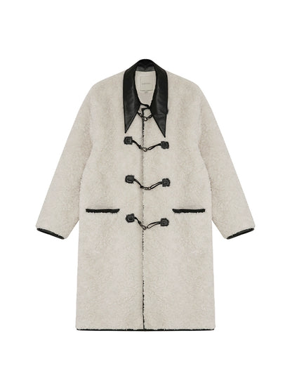 Off-White Lamb Wool Coat