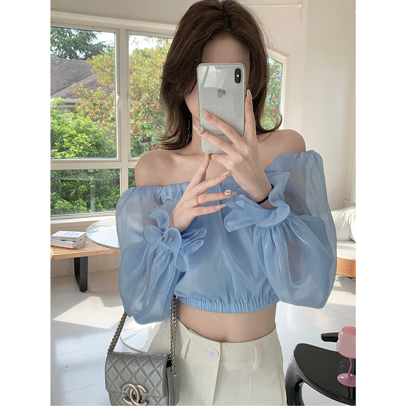 Streamer Puff Sleeve Shirt