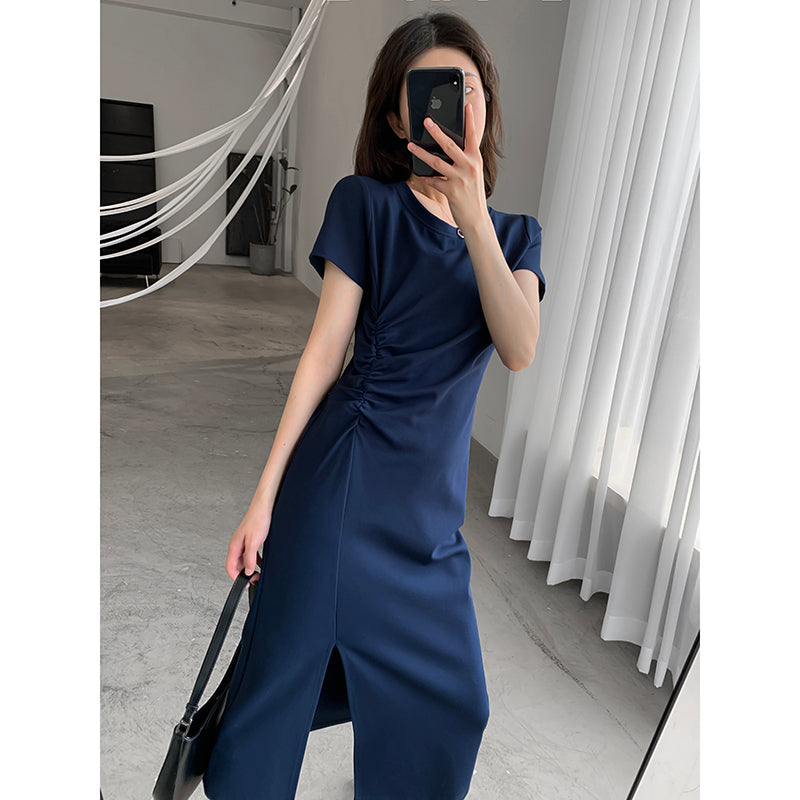 Navy Dress 2023 Summer