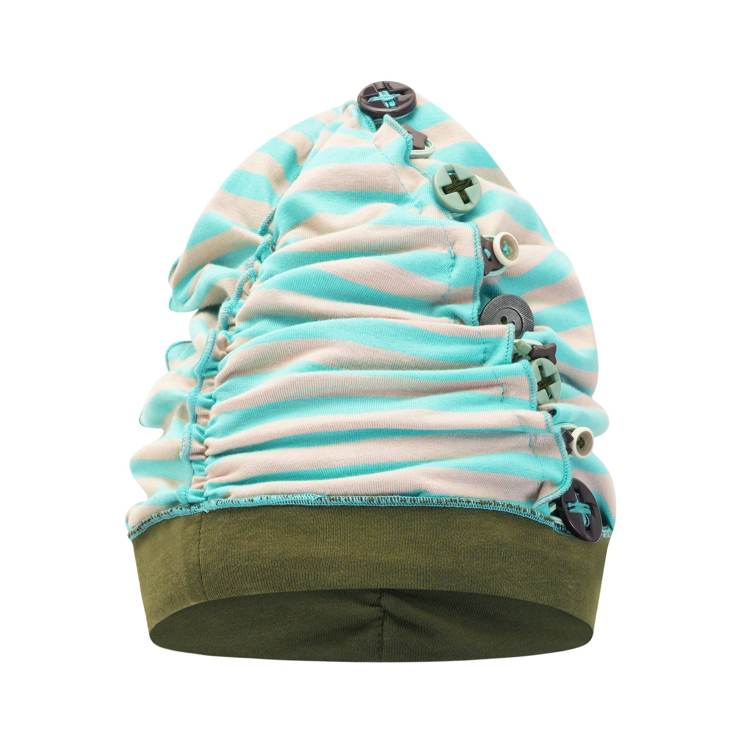 Twist & Smock Stripe Cold Hat