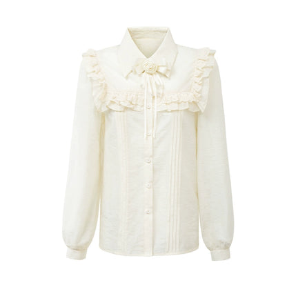 Love Rose Lace Shirt