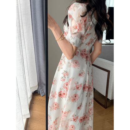 Gentle Flower Long Dress