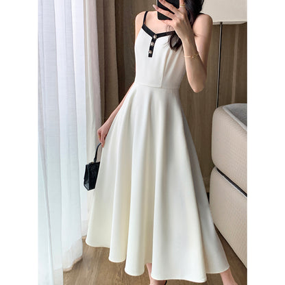 Vintage Square Neck Dress