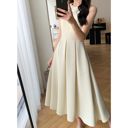 Goddess Style Sleeveless Long Dress