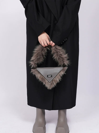 Y2K Fur Mobile Cross Bag