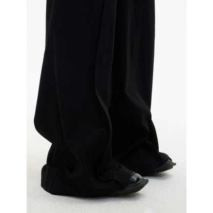 Front Pocket Silhouette - Drape Casual Pants