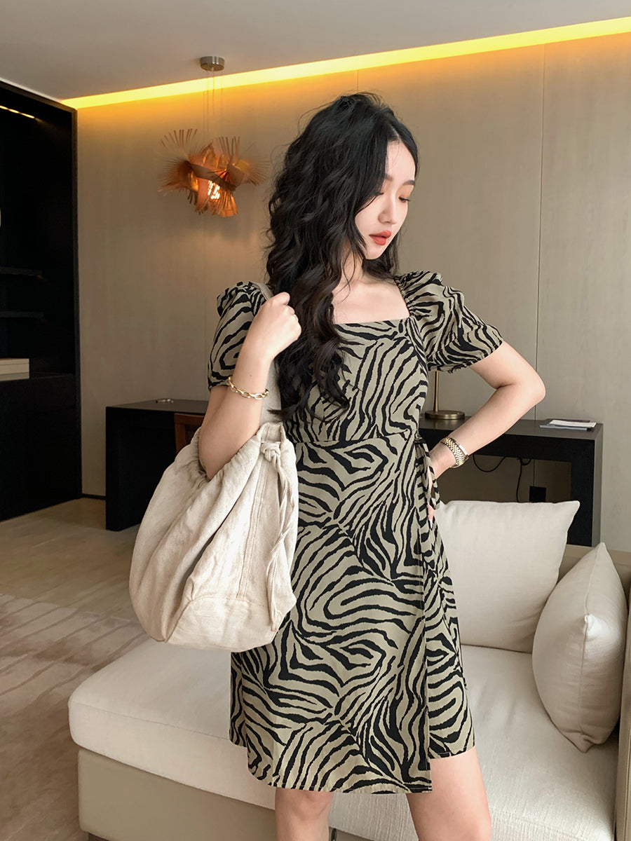 Chic Zebra Summer Dress