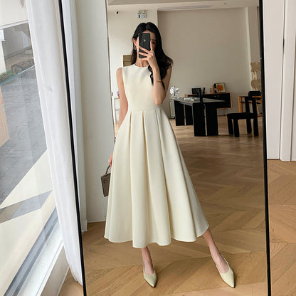 Goddess Style Sleeveless Long Dress