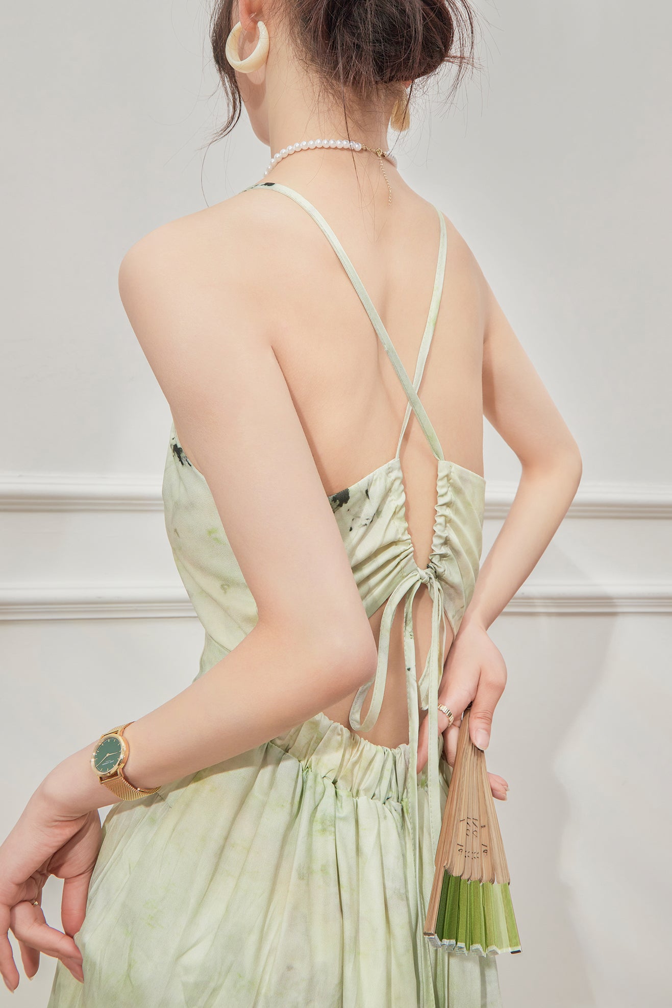 Green Strap Dress 2023