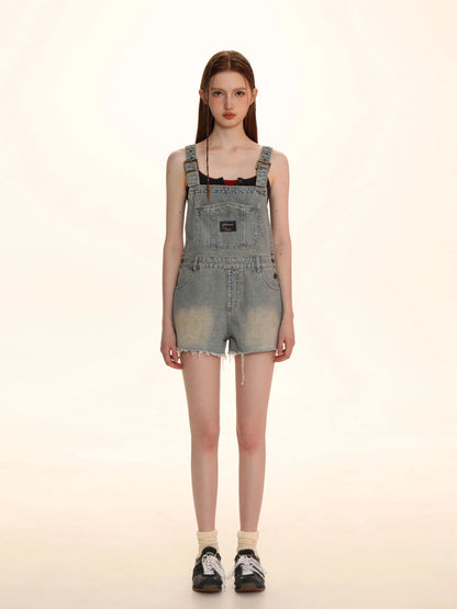 Vintage Woven Mark Strap Shorts
