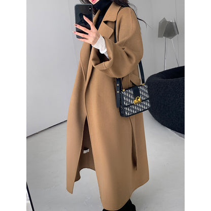 Fashion Forward: Dual-Fabric Wool Coat