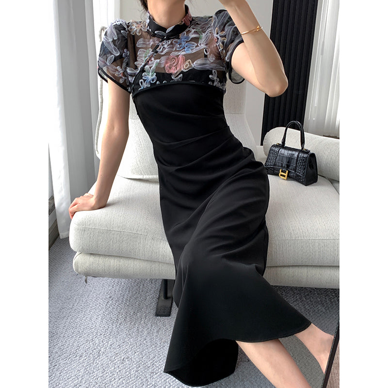 Black Retro Dress '23