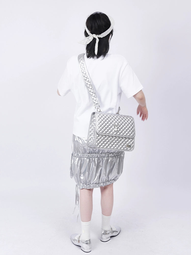 Silver Spicy Mini Backpack