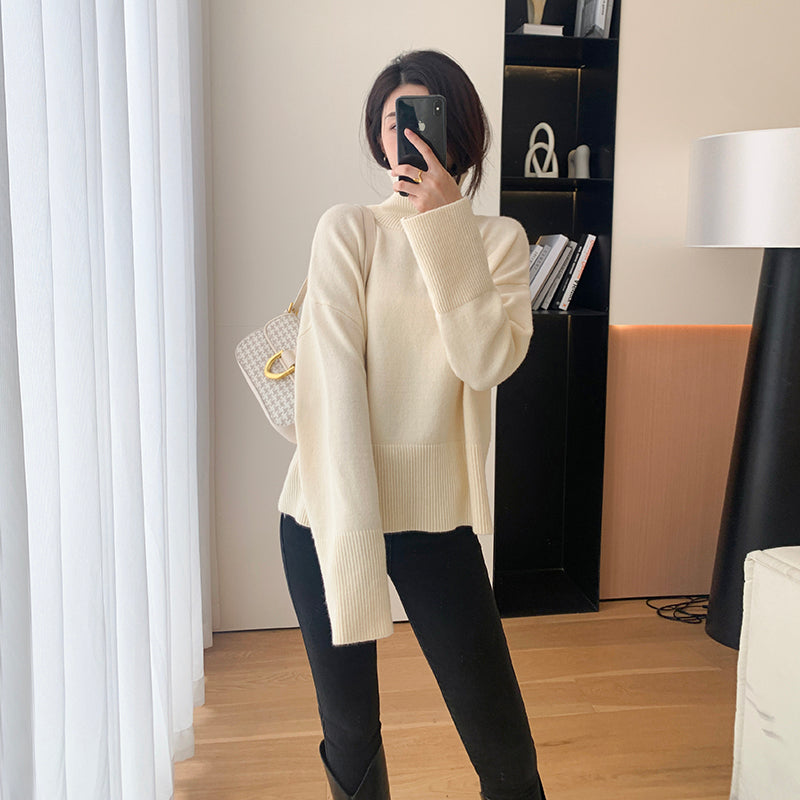 Girl '22 High Neck Sweater