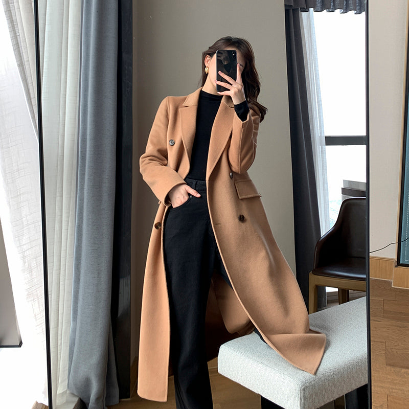 Camel Wool Coat - Winter