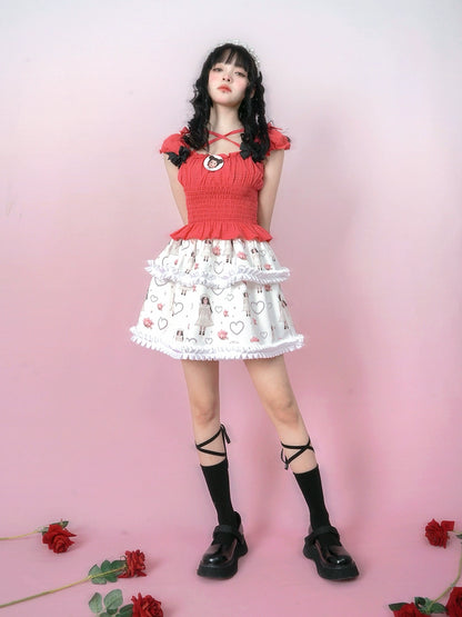 Doll Rose Short Skirt