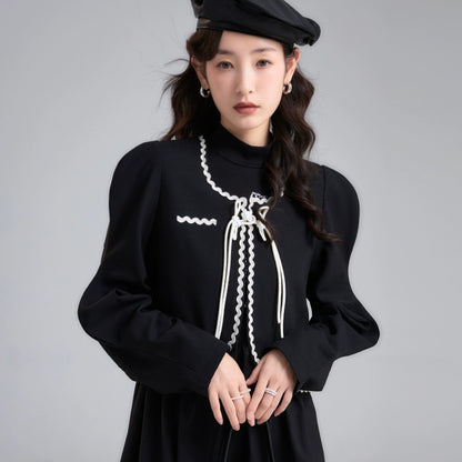 Ear UARE Vintage Sheep Leg Sleeve Coat