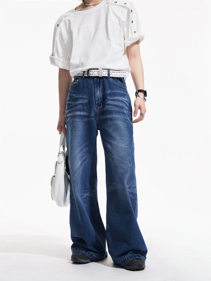 Прямая посадка - минималистские универсальные джинсы