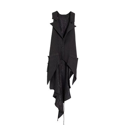 Irregular Wool Vest: Spring/Summer