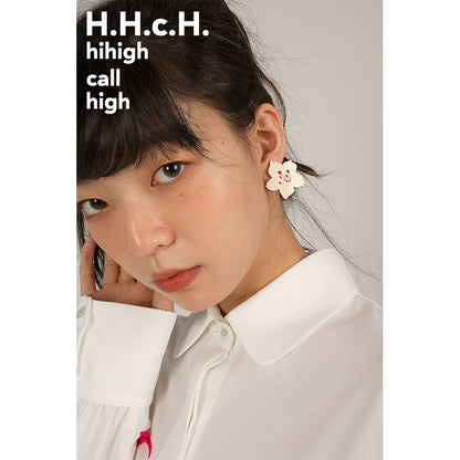 일본 벚꽃 아크릴 귀걸이