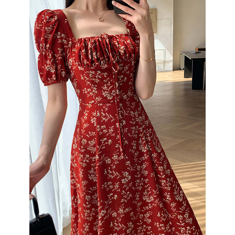 High-End Red Dress 'Summer