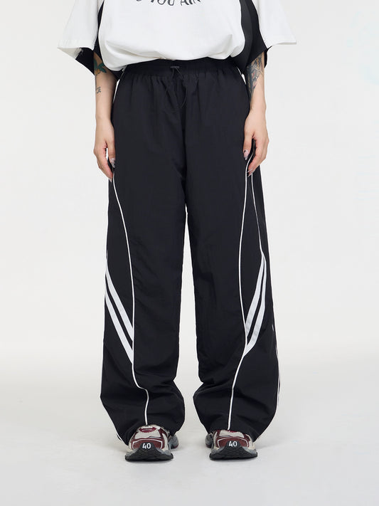 Side Stripes - Bella Style Retro Sports Pants