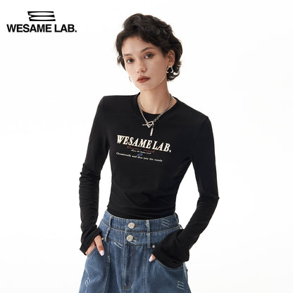 Versatile Fashion Letter Printing T-shirt