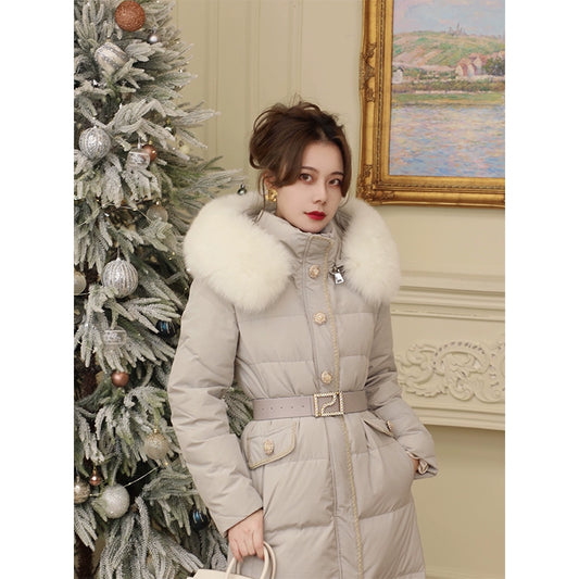 Winter Love Letter Thickened Down Coat