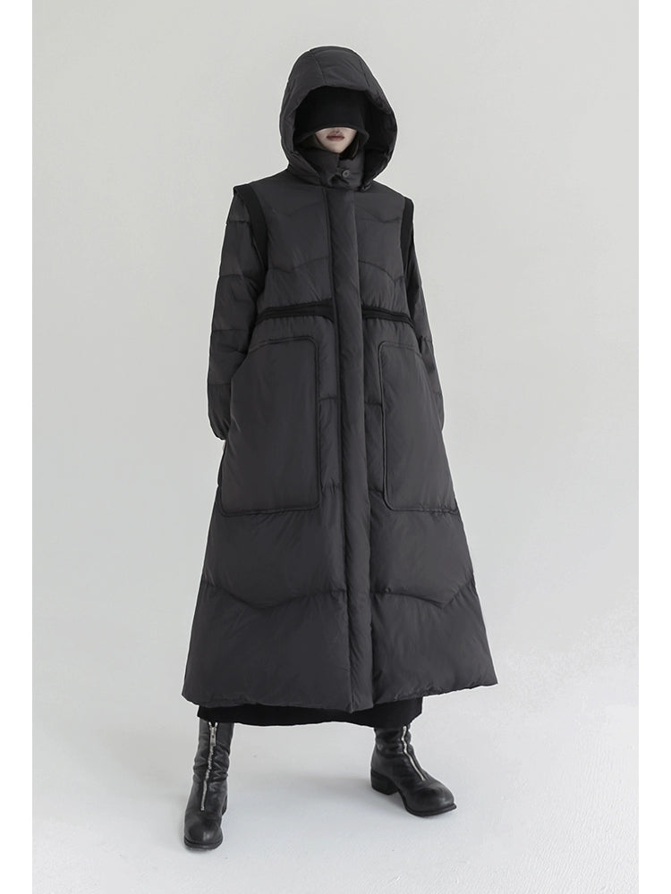 Unisex Hooded Winter Duck Down