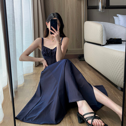 Navy Split Dress '23