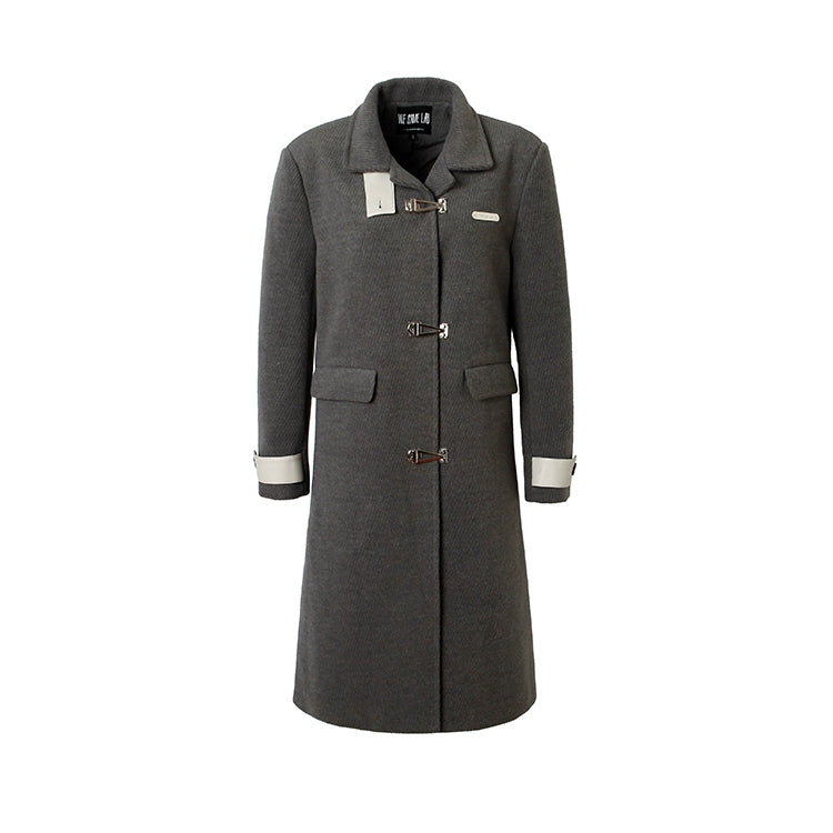 High-End Retro Warmth Woolen Long Coat