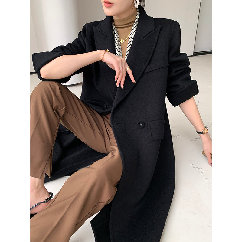 Mid-Length Hepburn Wool Coat