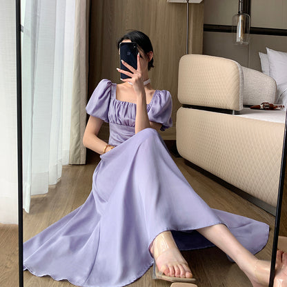 Elegant Purple Long Dress