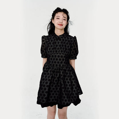 Summer Black Chinese Dress