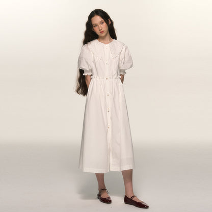 Pastoral Doll Neck Dress