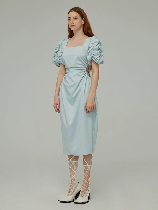 Blue Stitching Fairy Dress