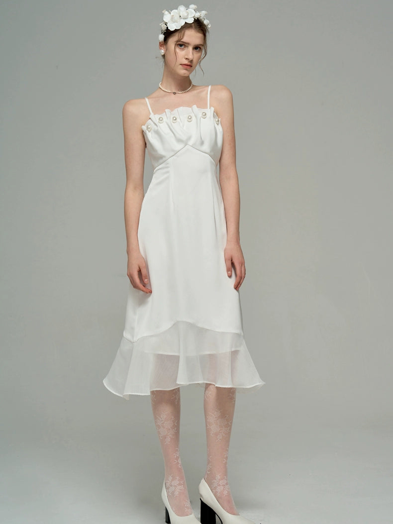 Pearl White Moonlight Dress