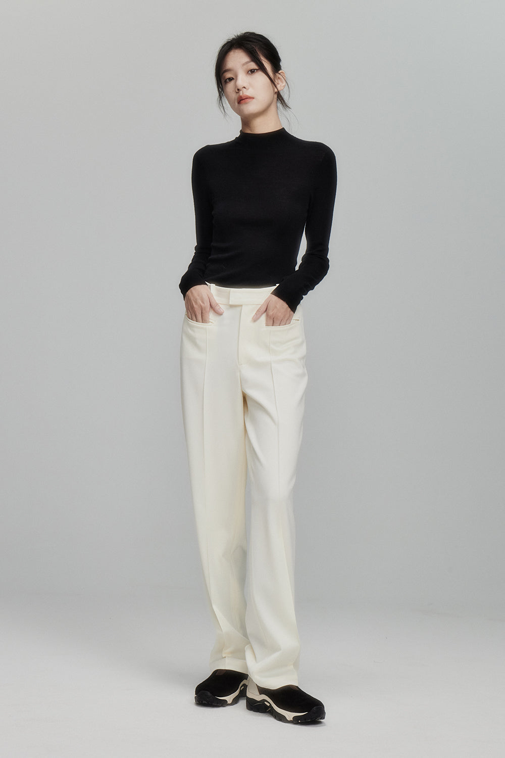 Eternal Ivory Slim Pants