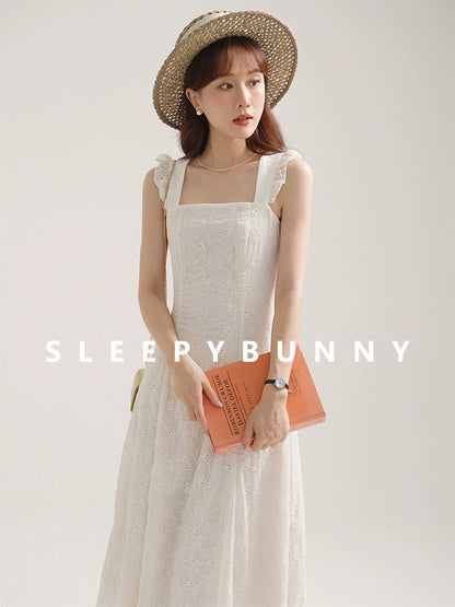 Apricot A-Line Dress