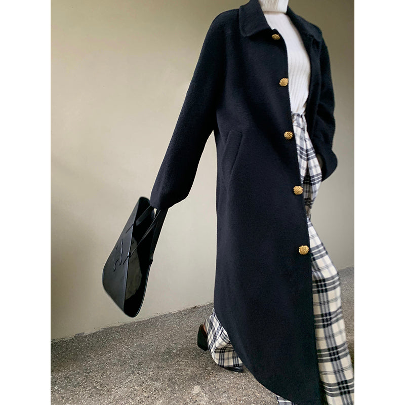 Snow Wool Elegant Coat