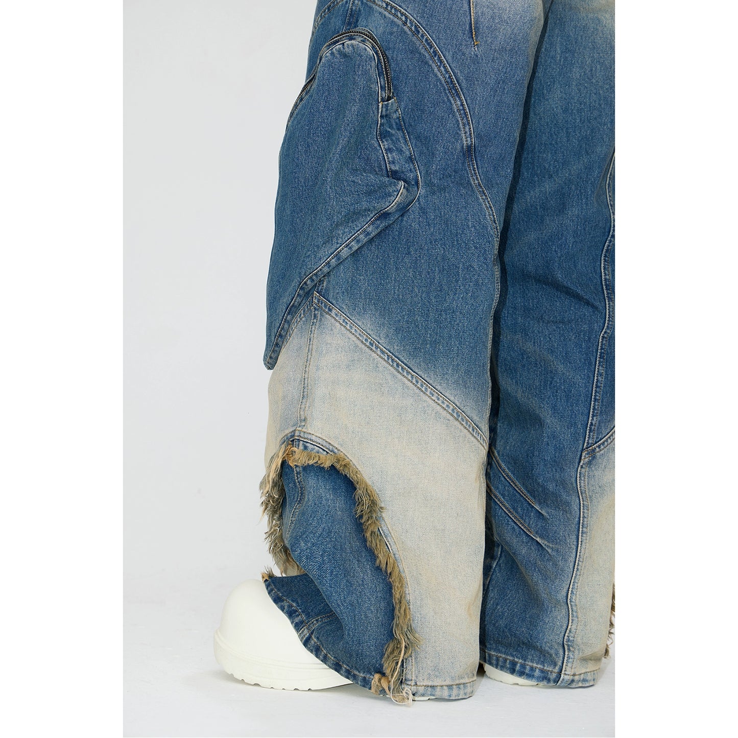 Межзвездные нерегулярные - джинсы рабочей одежды в тяжелом весе
